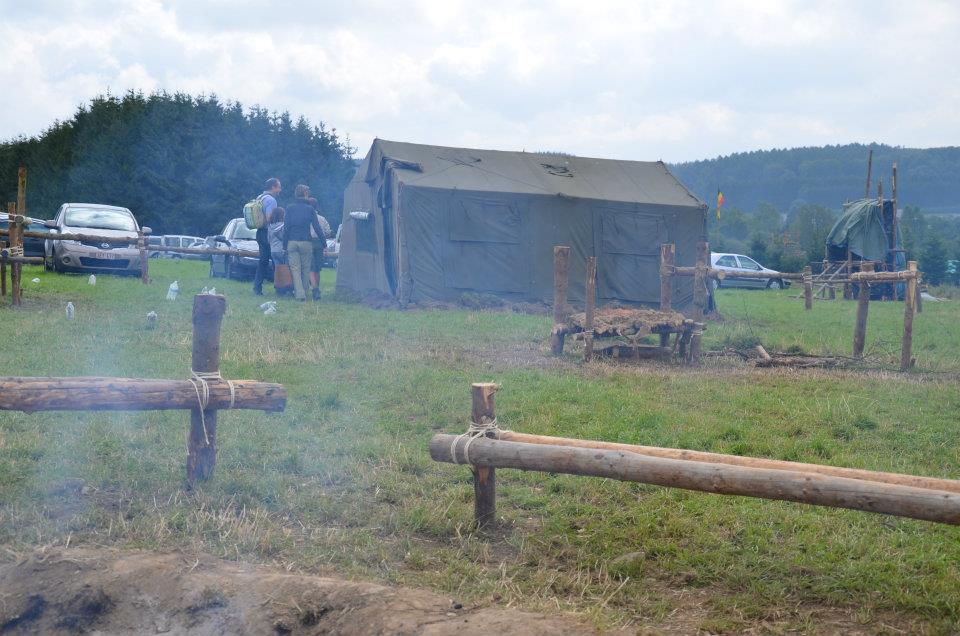 Sint-Martinus den XIIde - Bezoekdag Kamp Graide 2012